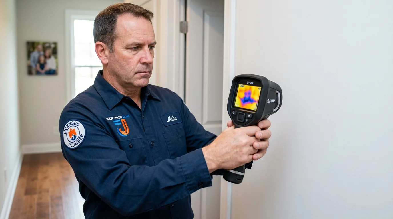 Thermal imaging leak detection by Johns Plumbing LLC in Wauchula
